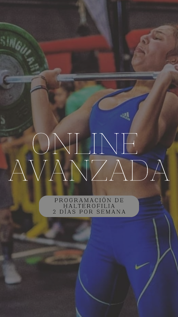 Programación Online Halterofilia Avanzada